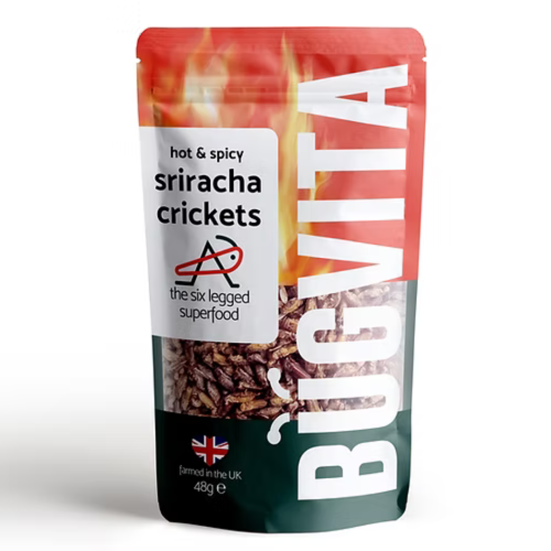 Hot & Spicy Sriracha Crickets
