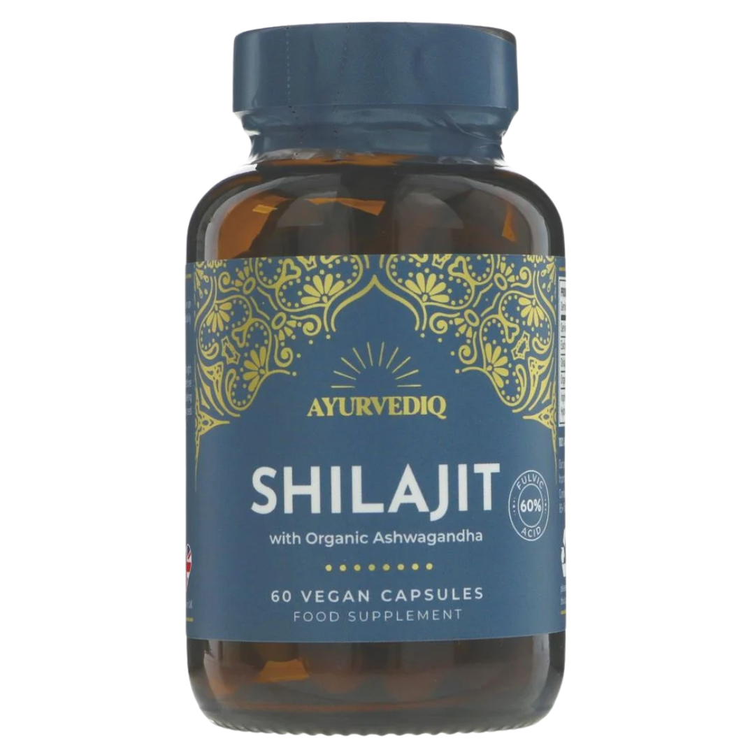 Shilajit Extract & Ashwagandha Capsules – 60 Capsules