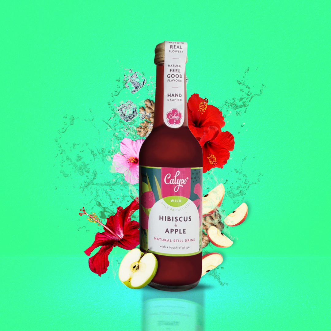 Calyx Wild Apple and Hibiscus 250ml x 12