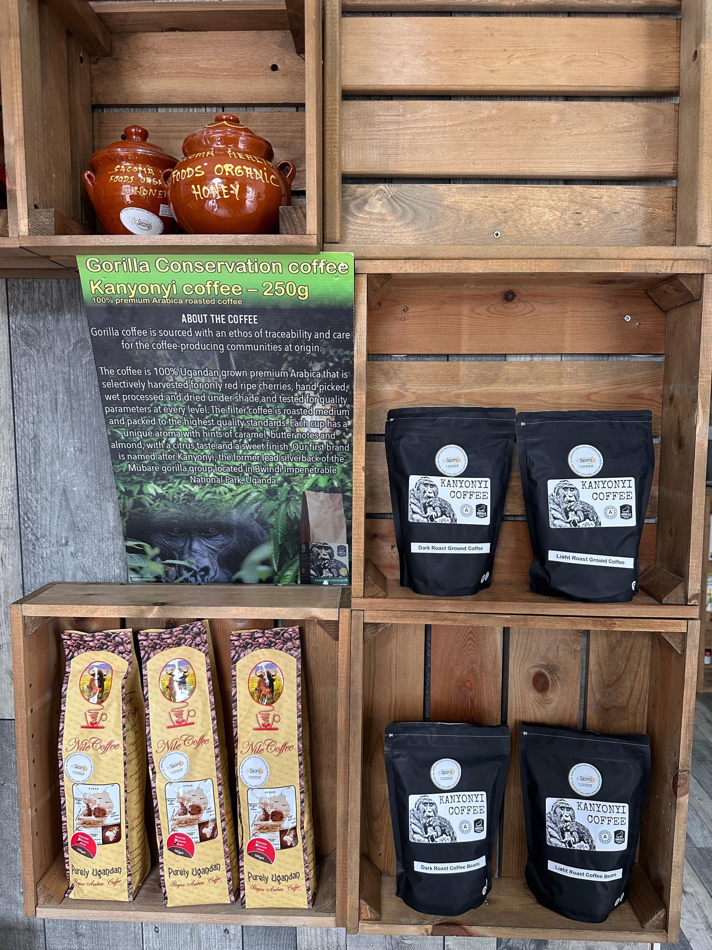 Gorilla Conservation Coffee – Kanyonyi Coffee – 250g