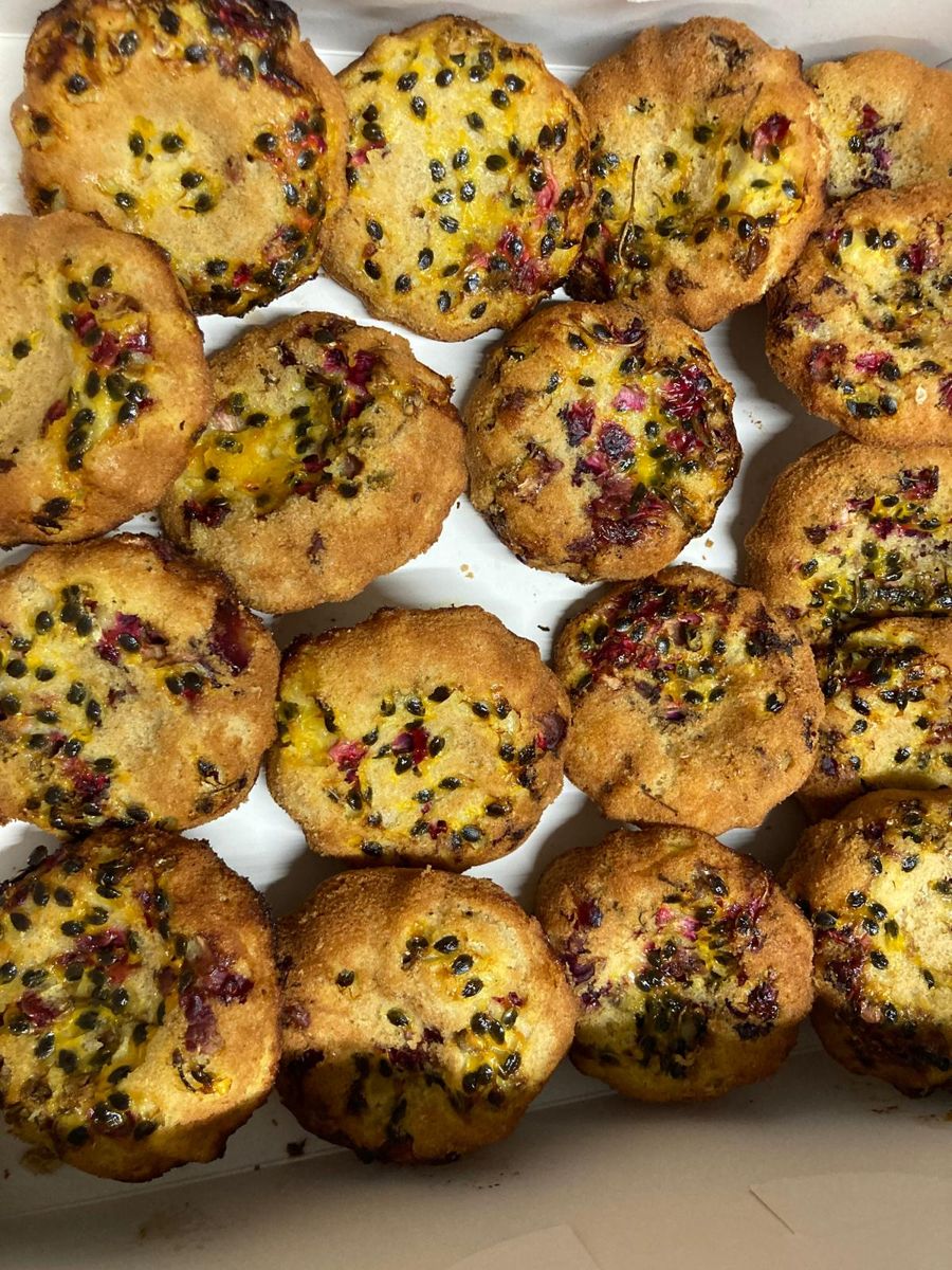 Tray of sweet potato bakes developed with University of Greenwich students