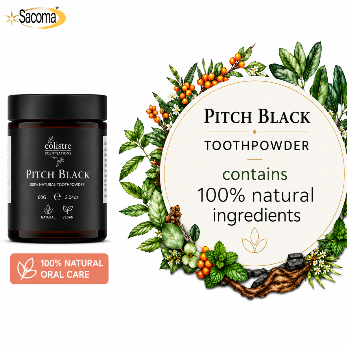 Pitch Black Toothpaste