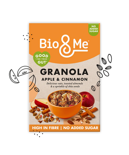 Apple & Cinnamon Gut-Loving Prebiotic* GRANOLA (360G)