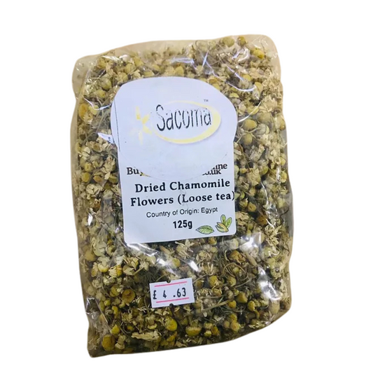 Organic  Chamomile  Flowers  (Loose Tea) 125g
