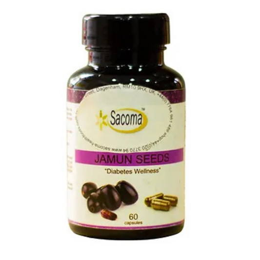 Jambolan Seed Capsules 500mg (Syzygium Cumini)