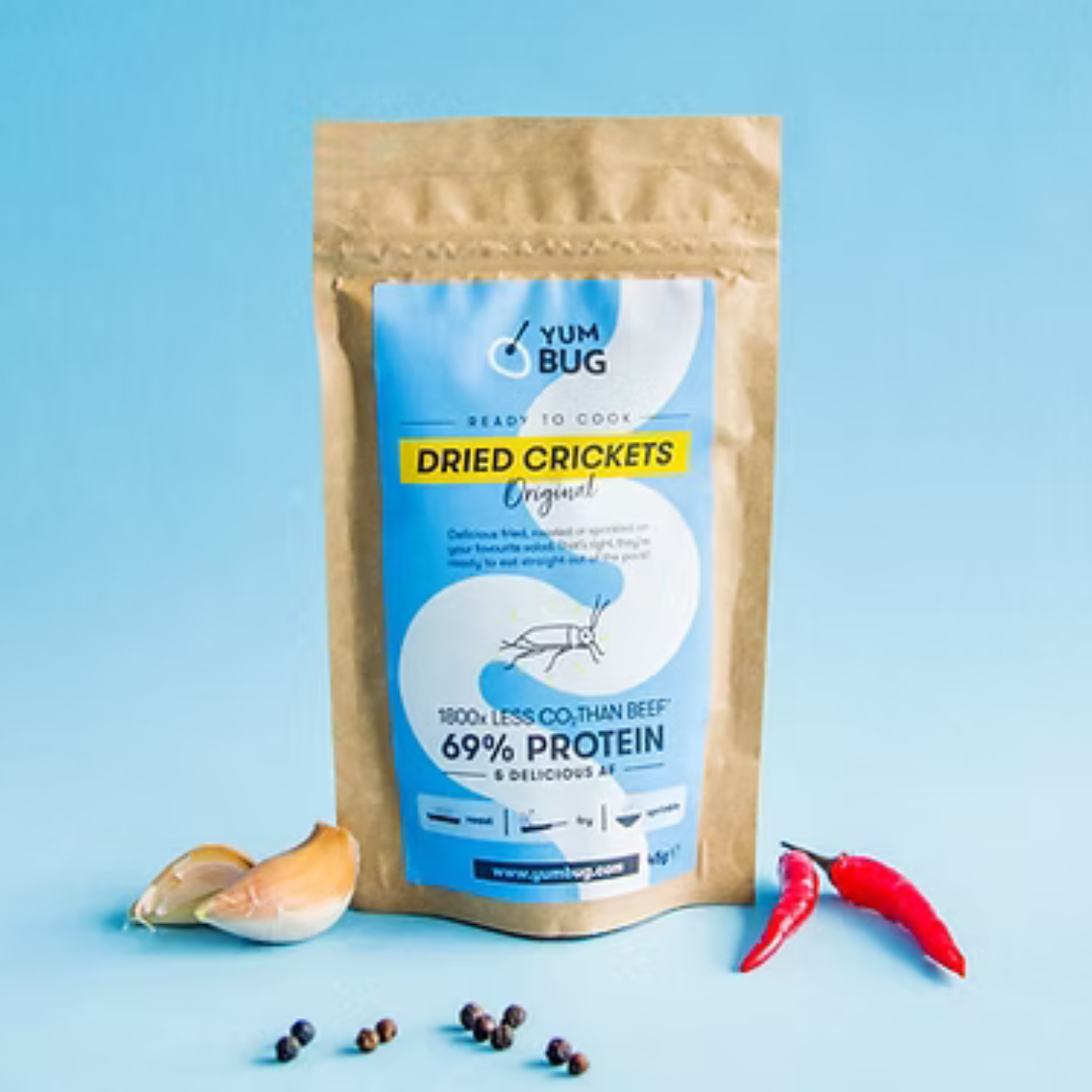 Dried Crickets - Original - Ready To Cook