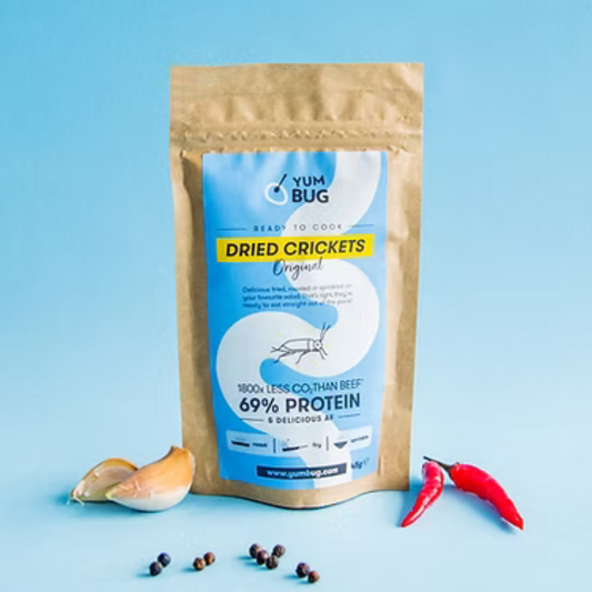 Dried Crickets - Original - Ready To Cook