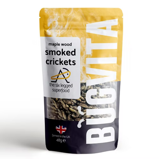 Maple Wood Smoked Crickets