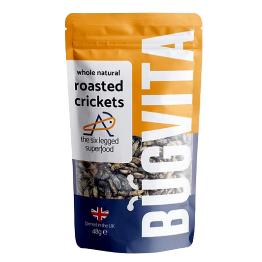 Whole Natural Roasted Crickets