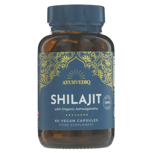 Shilajit Extract & Ashwagandha Capsules – 60 Capsules