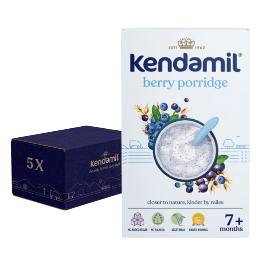 Kendamil Berry Baby Porridge 5 x 150g (7+ months, 25 servings)