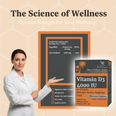 Vitamin D3 4000 IU Tablets