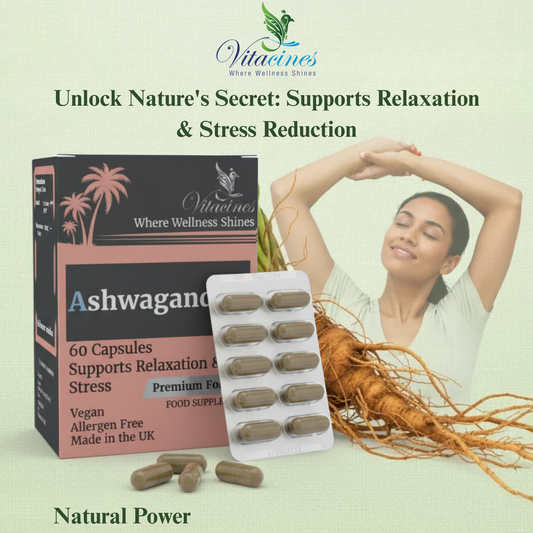 Ashwagandha Capsules – Natural Support for Relaxation & Stress Relief