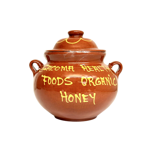 Organic Raw Wild Flower Honey in Artisan Jar