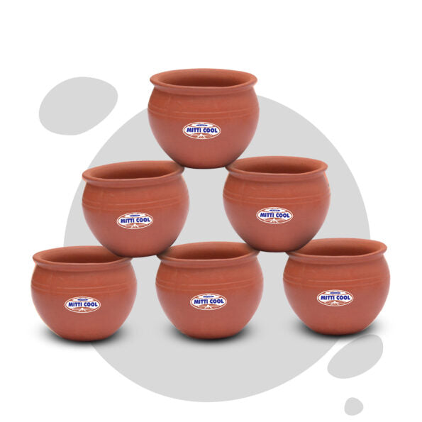 Clay Jully Cup Set 150 ML (6 piece)