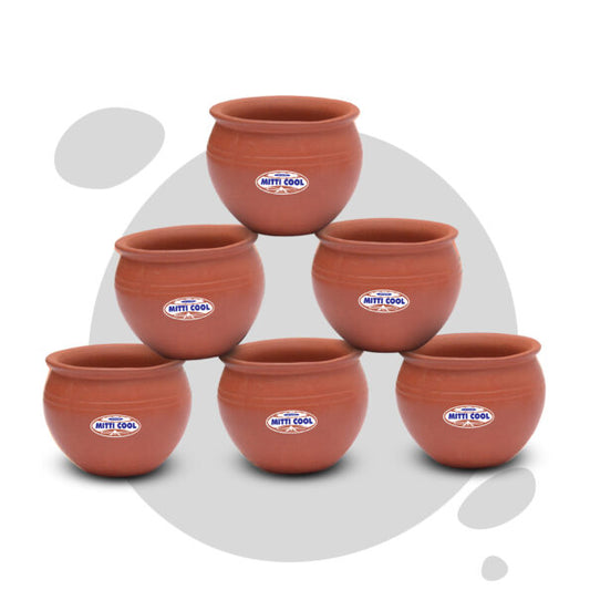 Clay Jully Cup Set 150 ML (6 piece)