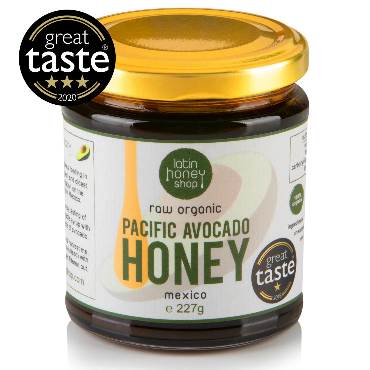 Raw Organic Pacific Avocado Honey