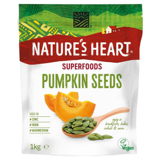 Nature's Heart Pumpkin Seeds - 1kg
