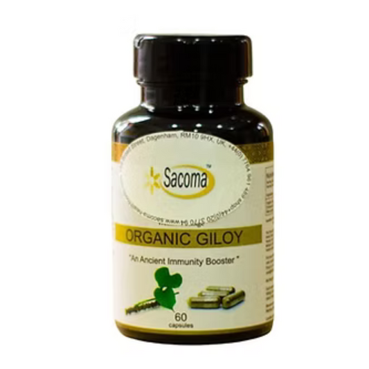 Organic Giloy Capsules 500 mg (Tinospora Cordifolia)