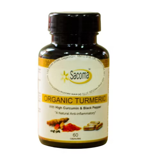 Organic High Curcumin Turmeric Capsules (Curcuma Longa)