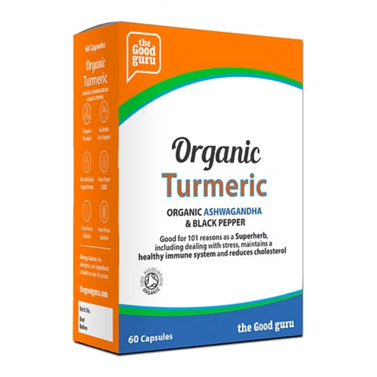 Organic Turmeric + Ashwagandha & Black Pepper