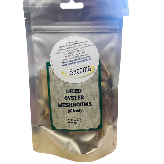 Oyster Mushrooms Sliced 25g