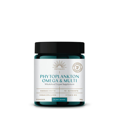 Phytoplankton Omega & Multi Powder 120g Jar