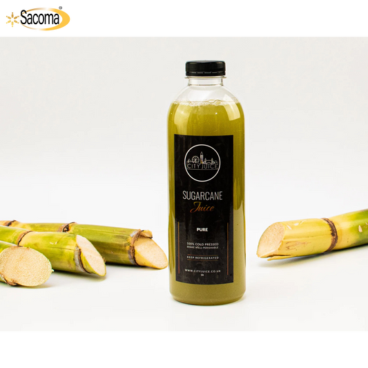 Fresh Cold-Pressed Sugarcane Juice (1L)