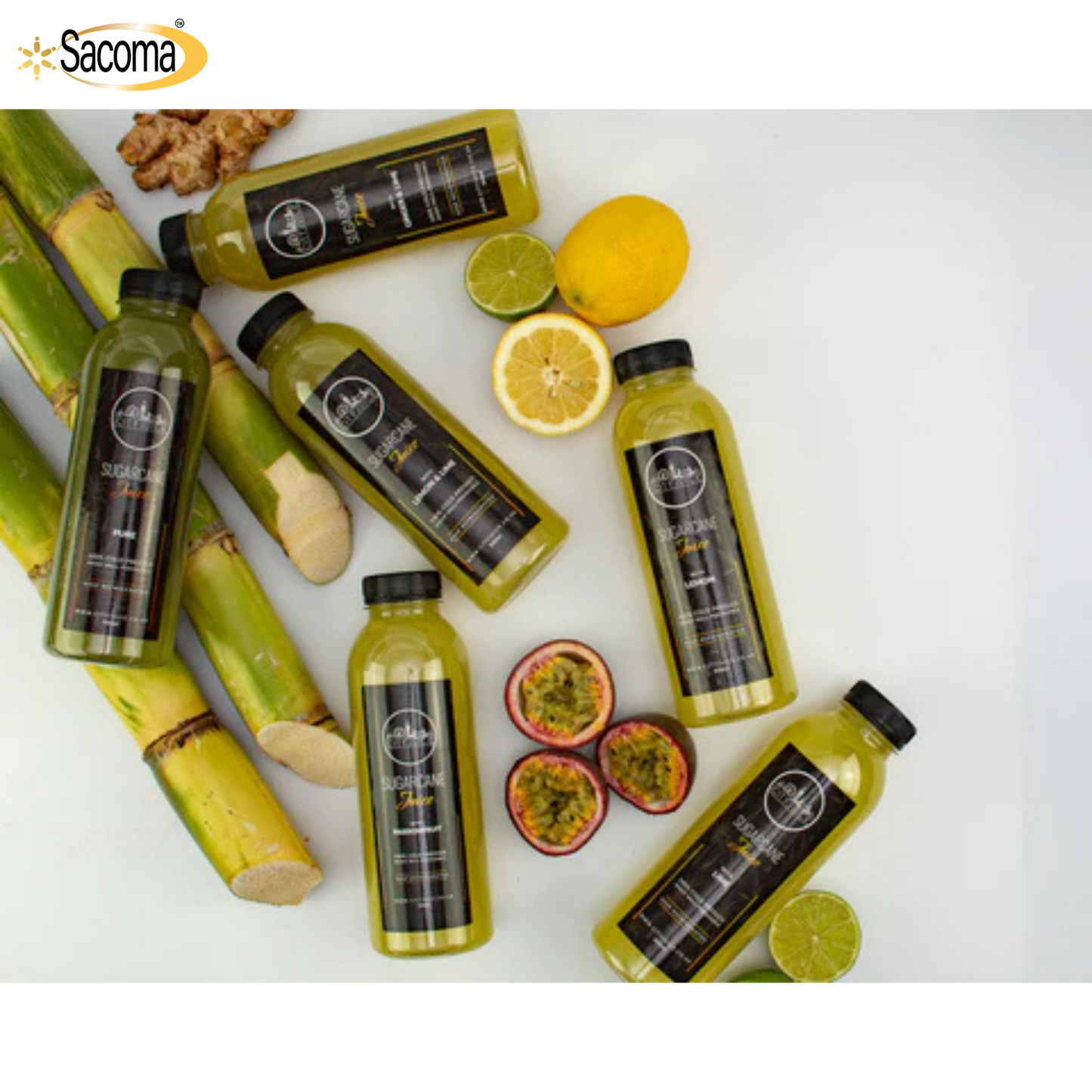 Fresh Cold-Pressed Sugarcane Juice (1L)