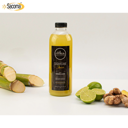 Fresh Cold-Pressed Sugarcane Juice (1L)