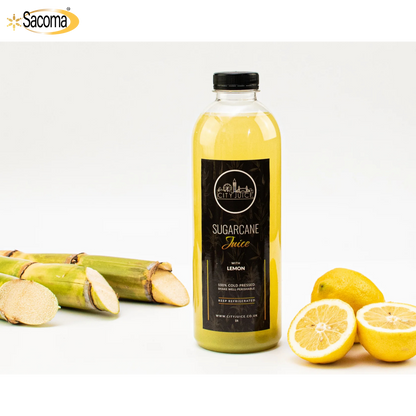 Fresh Cold-Pressed Sugarcane Juice (1L)