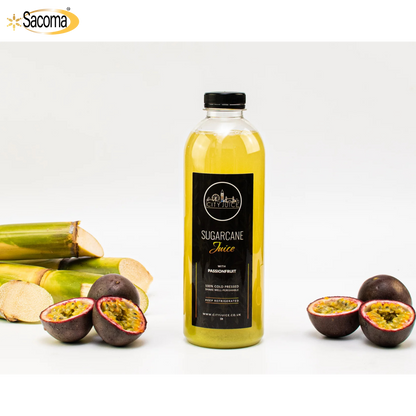 Fresh Cold-Pressed Sugarcane Juice (1L)