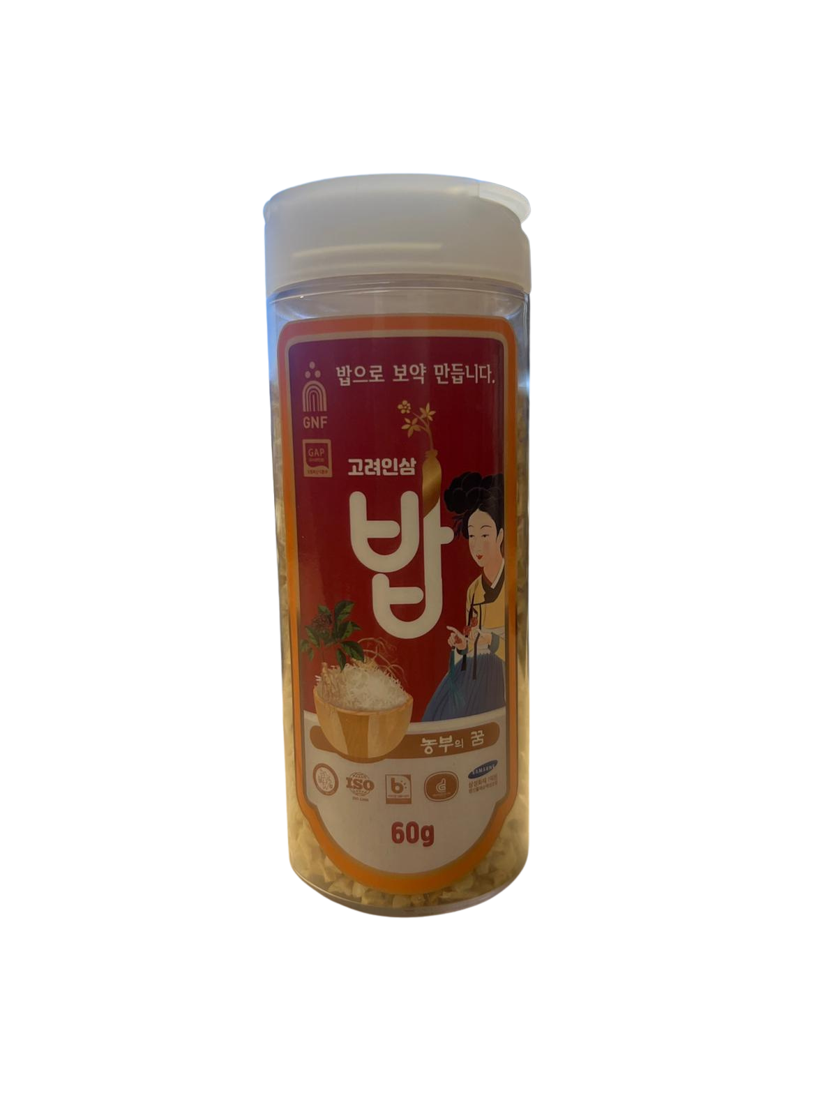 GNF Korean Ginseng for Rice (60 g) 지니에프 고려인삼밥 60 g