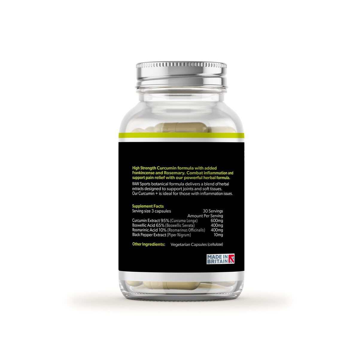 Curcumin + High Strength Joint Formula | 90 Capsules