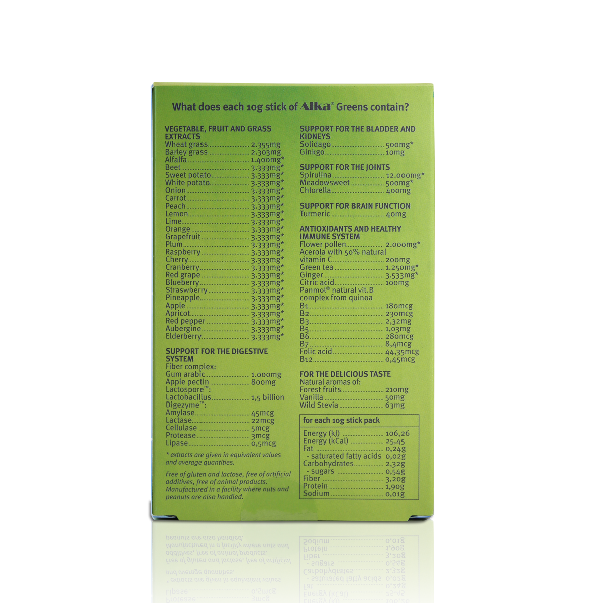 Alka® Greens | 30 Sticks x 10g