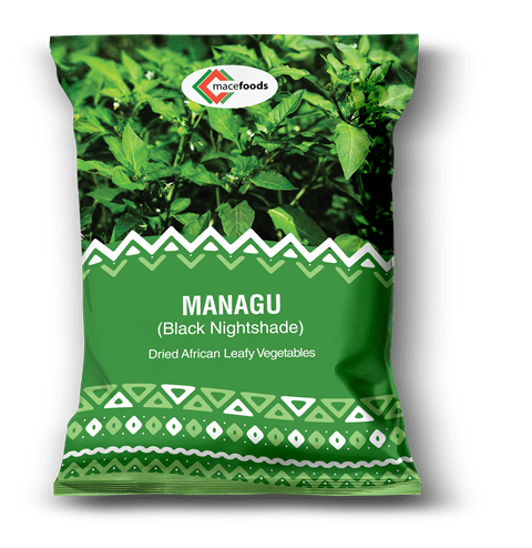 Dried Managu - Black Nightshade